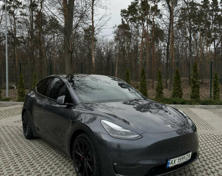 Серый Тесла Model Y, объемом двигателя 0 л и пробегом 22 тыс. км за 32000 $, фото 1 на Automoto.ua