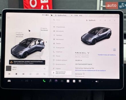 Сірий Тесла Model Y, об'ємом двигуна 0 л та пробігом 39 тис. км за 29500 $, фото 21 на Automoto.ua