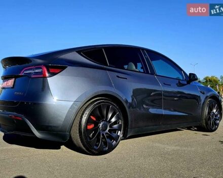 Серый Тесла Model Y, объемом двигателя 0 л и пробегом 29 тыс. км за 27900 $, фото 14 на Automoto.ua