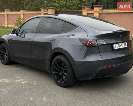 Серый Тесла Model Y, объемом двигателя 0 л и пробегом 57 тыс. км за 31333 $, фото 4 на Automoto.ua