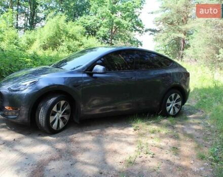 Серый Тесла Model Y, объемом двигателя 0 л и пробегом 3 тыс. км за 39000 $, фото 18 на Automoto.ua