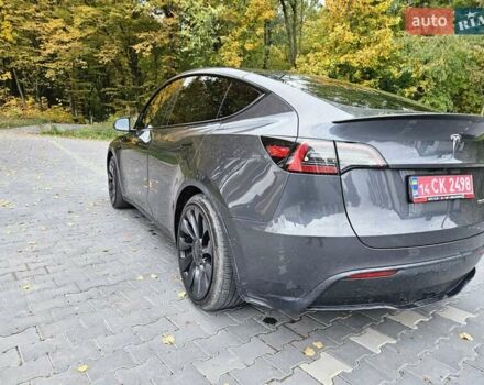 Серый Тесла Model Y, объемом двигателя 0 л и пробегом 32 тыс. км за 29500 $, фото 8 на Automoto.ua