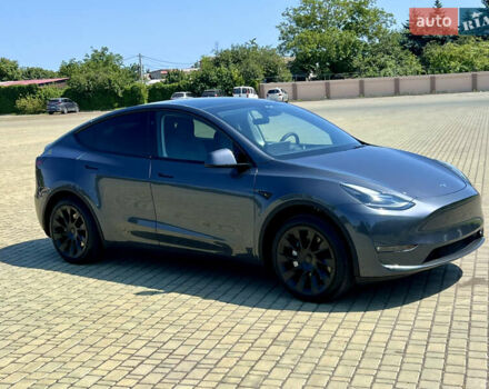 Серый Тесла Model Y, объемом двигателя 0 л и пробегом 45 тыс. км за 23700 $, фото 4 на Automoto.ua