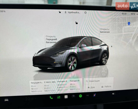 Серый Тесла Model Y, объемом двигателя 0 л и пробегом 30 тыс. км за 32000 $, фото 9 на Automoto.ua