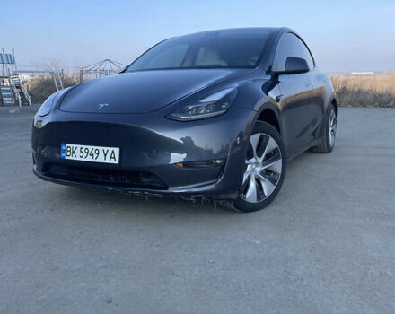Сірий Тесла Model Y, об'ємом двигуна 0 л та пробігом 43 тис. км за 28500 $, фото 5 на Automoto.ua