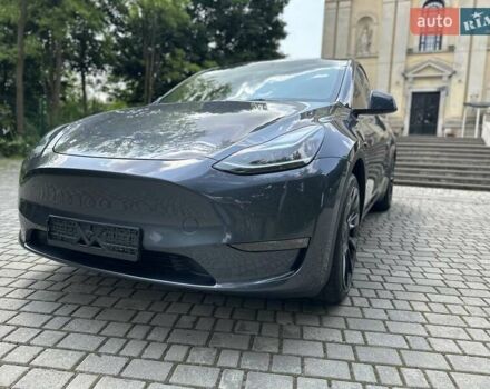 Серый Тесла Model Y, объемом двигателя 0 л и пробегом 55 тыс. км за 25100 $, фото 19 на Automoto.ua