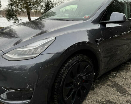 Серый Тесла Model Y, объемом двигателя 0 л и пробегом 28 тыс. км за 28200 $, фото 15 на Automoto.ua