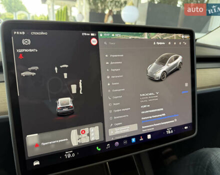 Сірий Тесла Model Y, об'ємом двигуна 0 л та пробігом 47 тис. км за 33500 $, фото 36 на Automoto.ua