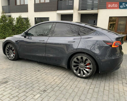 Серый Тесла Model Y, объемом двигателя 0 л и пробегом 24 тыс. км за 35000 $, фото 6 на Automoto.ua