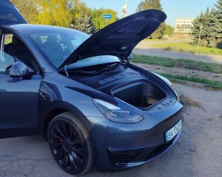 Серый Тесла Model Y, объемом двигателя 0 л и пробегом 34 тыс. км за 38300 $, фото 16 на Automoto.ua