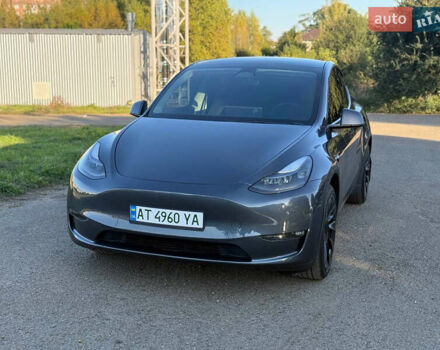 Серый Тесла Model Y, объемом двигателя 0 л и пробегом 10 тыс. км за 29000 $, фото 14 на Automoto.ua
