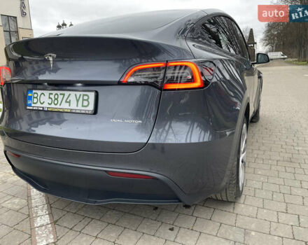 Серый Тесла Model Y, объемом двигателя 0 л и пробегом 35 тыс. км за 29200 $, фото 13 на Automoto.ua