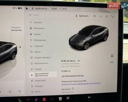 Серый Тесла Model Y, объемом двигателя 0 л и пробегом 68 тыс. км за 28500 $, фото 25 на Automoto.ua