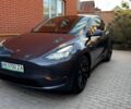 Серый Тесла Model Y, объемом двигателя 0 л и пробегом 96 тыс. км за 28200 $, фото 1 на Automoto.ua