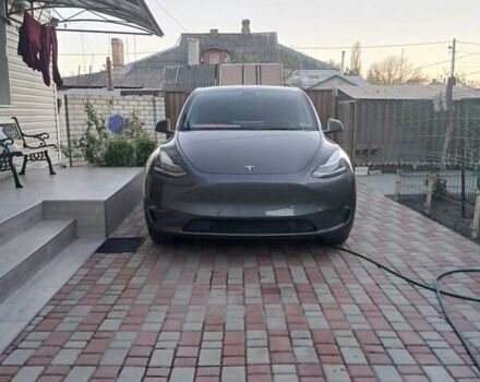 Сірий Тесла Model Y, об'ємом двигуна 0 л та пробігом 49 тис. км за 27450 $, фото 1 на Automoto.ua