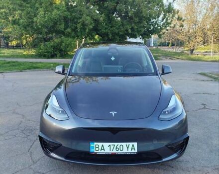 Серый Тесла Model Y, объемом двигателя 0 л и пробегом 34 тыс. км за 38300 $, фото 2 на Automoto.ua