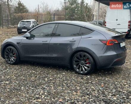 Серый Тесла Model Y, объемом двигателя 0 л и пробегом 44 тыс. км за 28900 $, фото 35 на Automoto.ua
