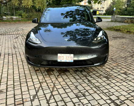 Серый Тесла Model Y, объемом двигателя 0 л и пробегом 30 тыс. км за 23500 $, фото 1 на Automoto.ua
