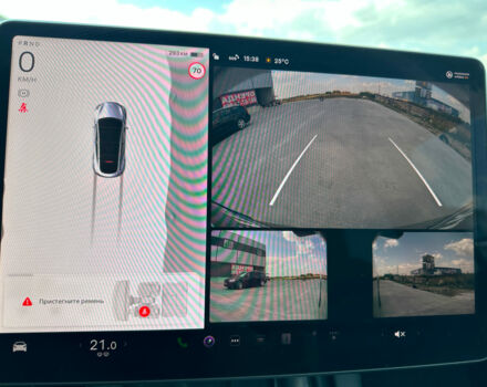 Серый Тесла Model Y, объемом двигателя 0 л и пробегом 23 тыс. км за 45490 $, фото 23 на Automoto.ua