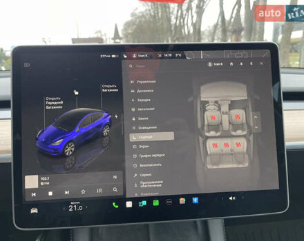 Серый Тесла Model Y, объемом двигателя 0 л и пробегом 35 тыс. км за 29200 $, фото 40 на Automoto.ua