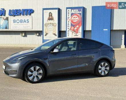 Серый Тесла Model Y, объемом двигателя 0 л и пробегом 46 тыс. км за 28300 $, фото 7 на Automoto.ua