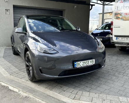 Сірий Тесла Model Y, об'ємом двигуна 0 л та пробігом 6 тис. км за 38500 $, фото 4 на Automoto.ua