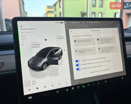 Сірий Тесла Model Y, об'ємом двигуна 0 л та пробігом 25 тис. км за 30000 $, фото 42 на Automoto.ua