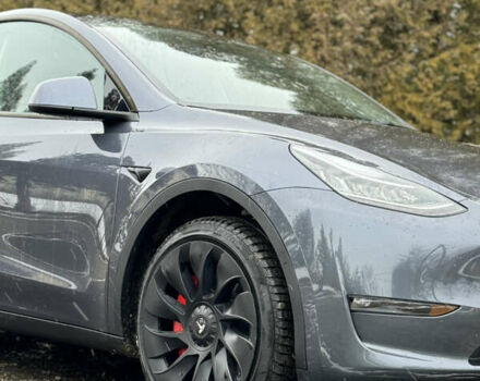 Серый Тесла Model Y, объемом двигателя 0 л и пробегом 28 тыс. км за 28200 $, фото 3 на Automoto.ua