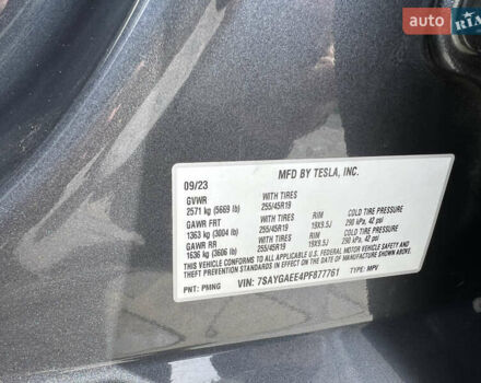 Серый Тесла Model Y, объемом двигателя 0 л и пробегом 25 тыс. км за 29000 $, фото 12 на Automoto.ua