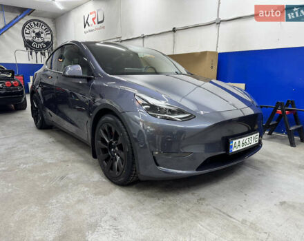 Сірий Тесла Model Y, об'ємом двигуна 0 л та пробігом 22 тис. км за 34000 $, фото 1 на Automoto.ua
