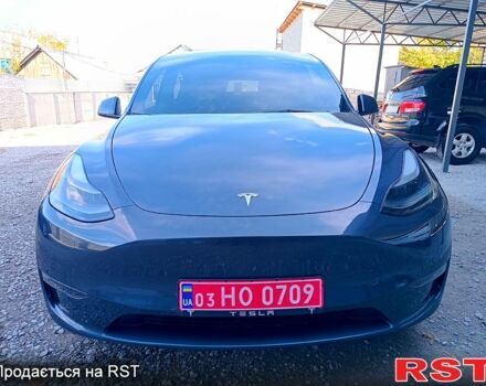 Серый Тесла Model Y, объемом двигателя 0.33 л и пробегом 43 тыс. км за 33333 $, фото 1 на Automoto.ua