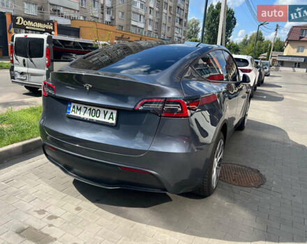 Серый Тесла Model Y, объемом двигателя 0 л и пробегом 50 тыс. км за 26500 $, фото 4 на Automoto.ua