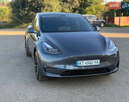 Серый Тесла Model Y, объемом двигателя 0 л и пробегом 10 тыс. км за 29000 $, фото 15 на Automoto.ua