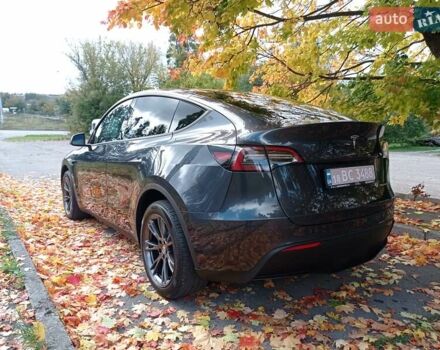 Серый Тесла Model Y, объемом двигателя 0 л и пробегом 7 тыс. км за 30800 $, фото 4 на Automoto.ua