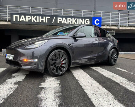Сірий Тесла Model Y, об'ємом двигуна 0 л та пробігом 8 тис. км за 33300 $, фото 5 на Automoto.ua