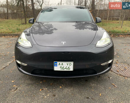 Серый Тесла Model Y, объемом двигателя 0 л и пробегом 35 тыс. км за 32900 $, фото 7 на Automoto.ua