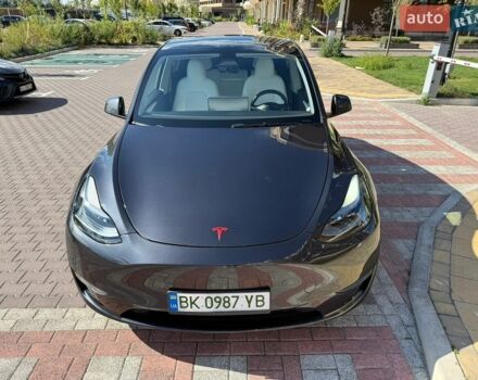 Серый Тесла Model Y, объемом двигателя 0 л и пробегом 44 тыс. км за 30000 $, фото 11 на Automoto.ua