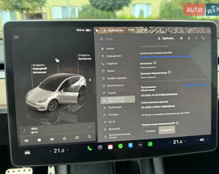 Серый Тесла Model Y, объемом двигателя 0 л и пробегом 7 тыс. км за 35500 $, фото 14 на Automoto.ua