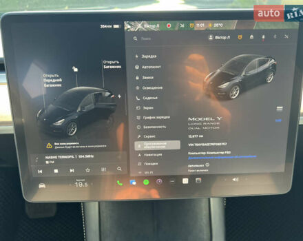 Серый Тесла Model Y, объемом двигателя 0 л и пробегом 12 тыс. км за 30000 $, фото 29 на Automoto.ua