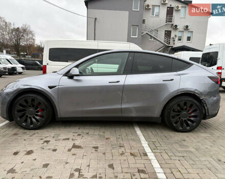 Серый Тесла Model Y, объемом двигателя 0 л и пробегом 17 тыс. км за 34300 $, фото 4 на Automoto.ua