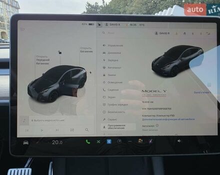Сірий Тесла Model Y, об'ємом двигуна 0 л та пробігом 19 тис. км за 34900 $, фото 29 на Automoto.ua