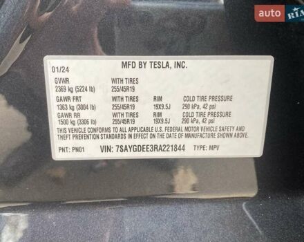 Сірий Тесла Model Y, об'ємом двигуна 0 л та пробігом 33 тис. км за 31000 $, фото 15 на Automoto.ua