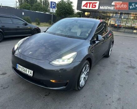 Серый Тесла Model Y, объемом двигателя 0 л и пробегом 6 тыс. км за 29500 $, фото 1 на Automoto.ua