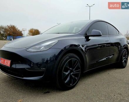Сірий Тесла Model Y, об'ємом двигуна 0 л та пробігом 12 тис. км за 29900 $, фото 1 на Automoto.ua