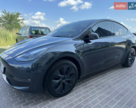 Тесла Model Y 2024 в Ровно на Automoto.ua Серый Тесла Model Y, объемом двигателя 0 л и пробегом 6 тыс. км за 35999 $, фото 14 на Automoto.ua