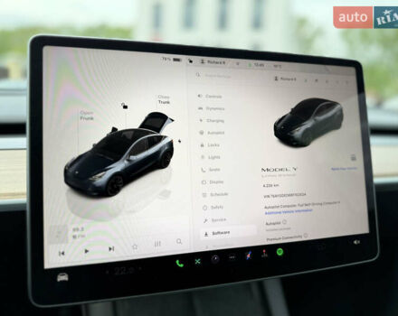 Сірий Тесла Model Y, об'ємом двигуна 0 л та пробігом 4 тис. км за 28400 $, фото 36 на Automoto.ua