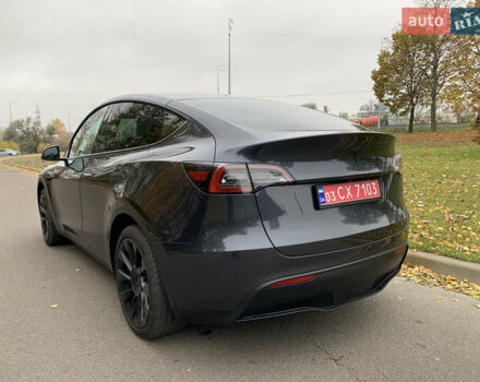 Серый Тесла Model Y, объемом двигателя 0 л и пробегом 14 тыс. км за 32300 $, фото 4 на Automoto.ua