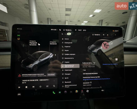 Серый Тесла Model Y, объемом двигателя 0 л и пробегом 1 тыс. км за 37500 $, фото 87 на Automoto.ua