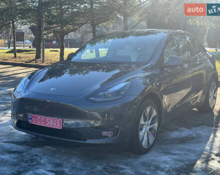 Серый Тесла Model Y, объемом двигателя 0 л и пробегом 9 тыс. км за 29500 $, фото 124 на Automoto.ua