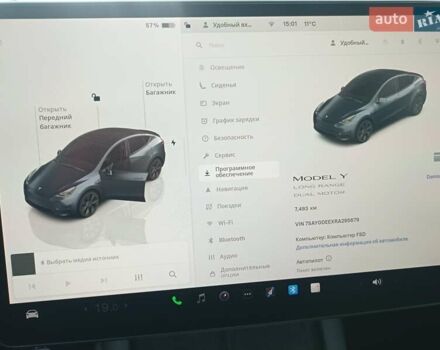 Серый Тесла Model Y, объемом двигателя 0 л и пробегом 7 тыс. км за 30800 $, фото 15 на Automoto.ua